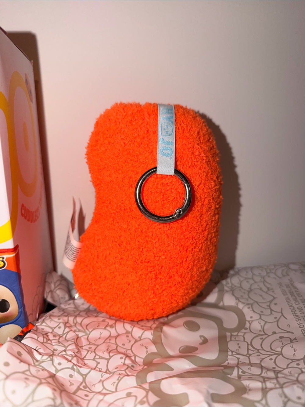 Plush Orange Squeeze Toy for Kids - Cute Soft Character - Picture 4 of 5